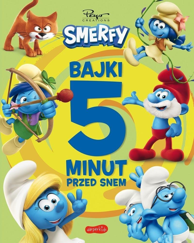 Egmont Bajki 5 minut przed snem Smerfy nowe 73350