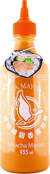 Flying Goose Sos chili Sriracha Mayoo, łagodnie pikantny (chili 20%) 455ml - Flying Goose uniwersalny