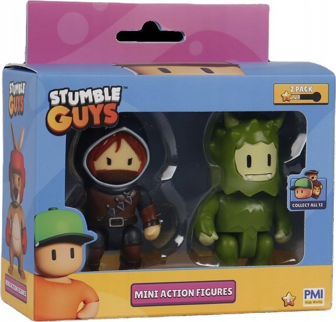 Figurka P.M.I STUMBLE GUYS S2 MINI ACTION FIGURES - 2 PACK VER.A