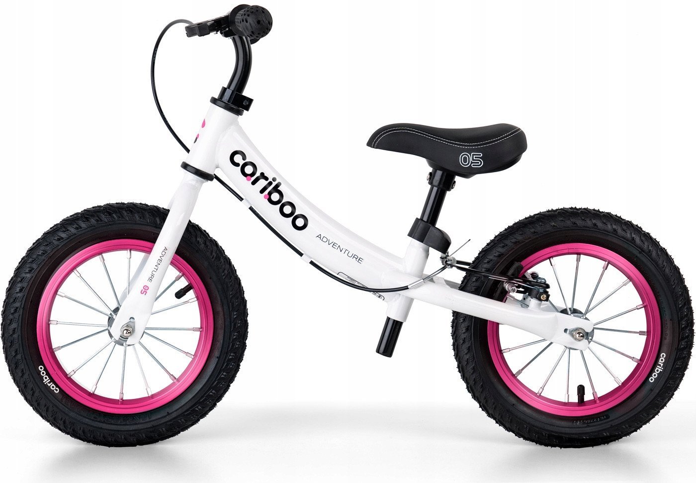 ROWEREK BIEGOWY CARIBOO ADVENTURE WHITE-PINK CA-AV-WP