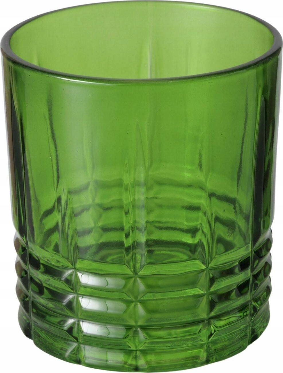 Boltze Zielona szklanka WHISKEY, 9 cm