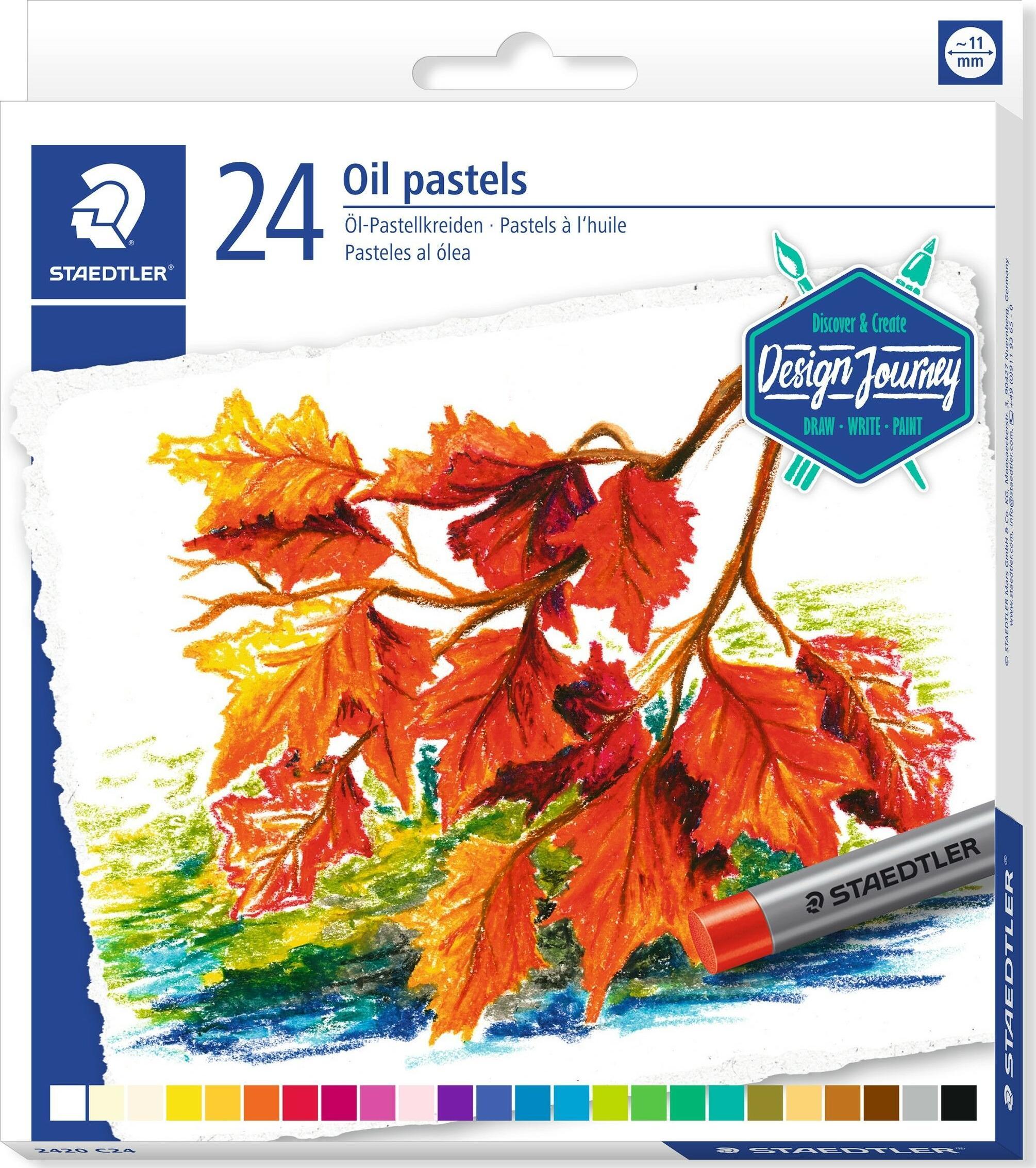 Staedtler Pastele olejne 24 kolory Staedtler S2420