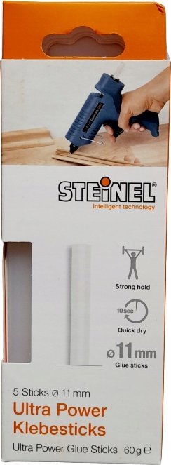 Pistolet do kleju Steinel 1x5 Glue Sticks 11mm Ultra Power 60G (013769)