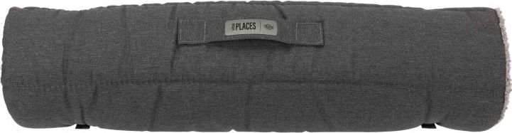 Trixie Koc Bendson, 120 × 80 cm, ciemnoszary/jasnoszary