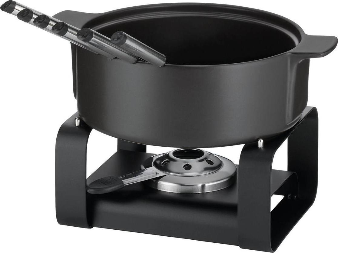 Kela zestaw do fondue serowego dla 6 os., ceramika/metal, śred. 22,5 x 19 cm