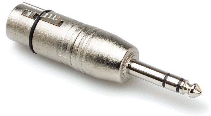 Hosa - Adapter gniazdo XLR - wtyk TRS 6.35mm