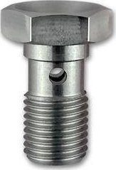 HEL ŚRUBA BANJO POJEDYNCZA - 3/8" X 24 UNF (-3 JIC)