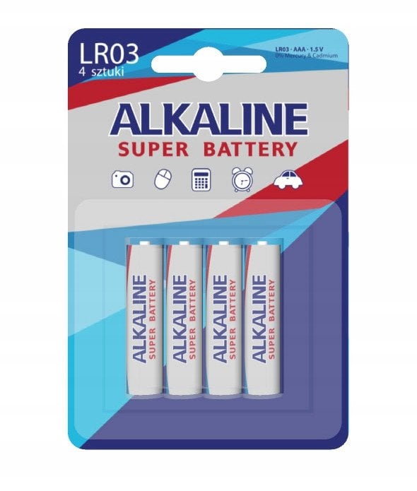 Rocket LR03-4BB (AAA) opakowanie blisterowe 4gb