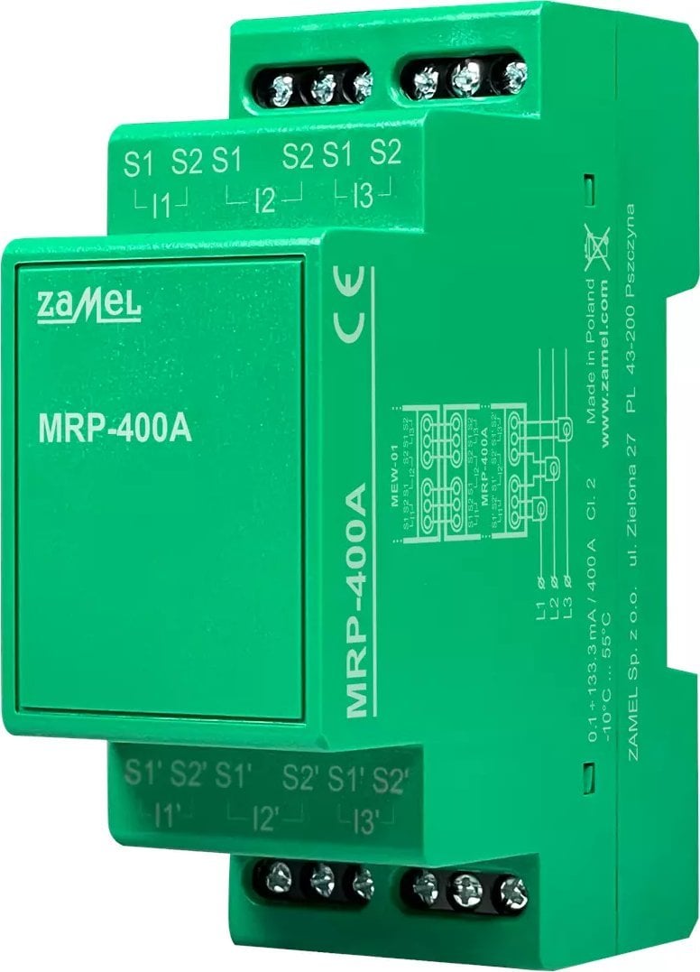 Zamel Supla - Moduł rozszerzeń przekładników MRP-400A