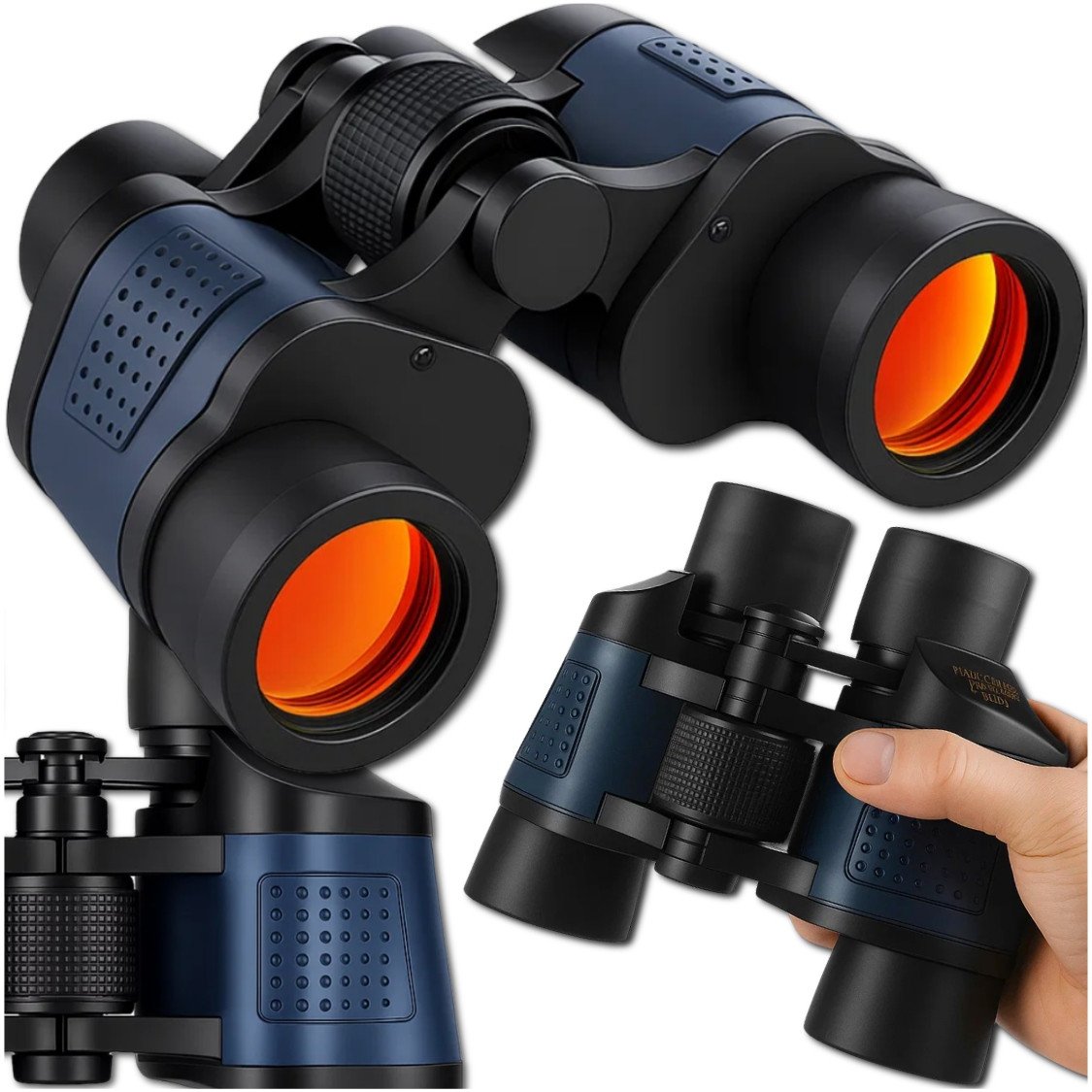 LORNETKA MYŚLIWSKA WOJSKOWA TAKTYCZNA ZOOM 80X80 3000M WODOODPORNA MOCNA