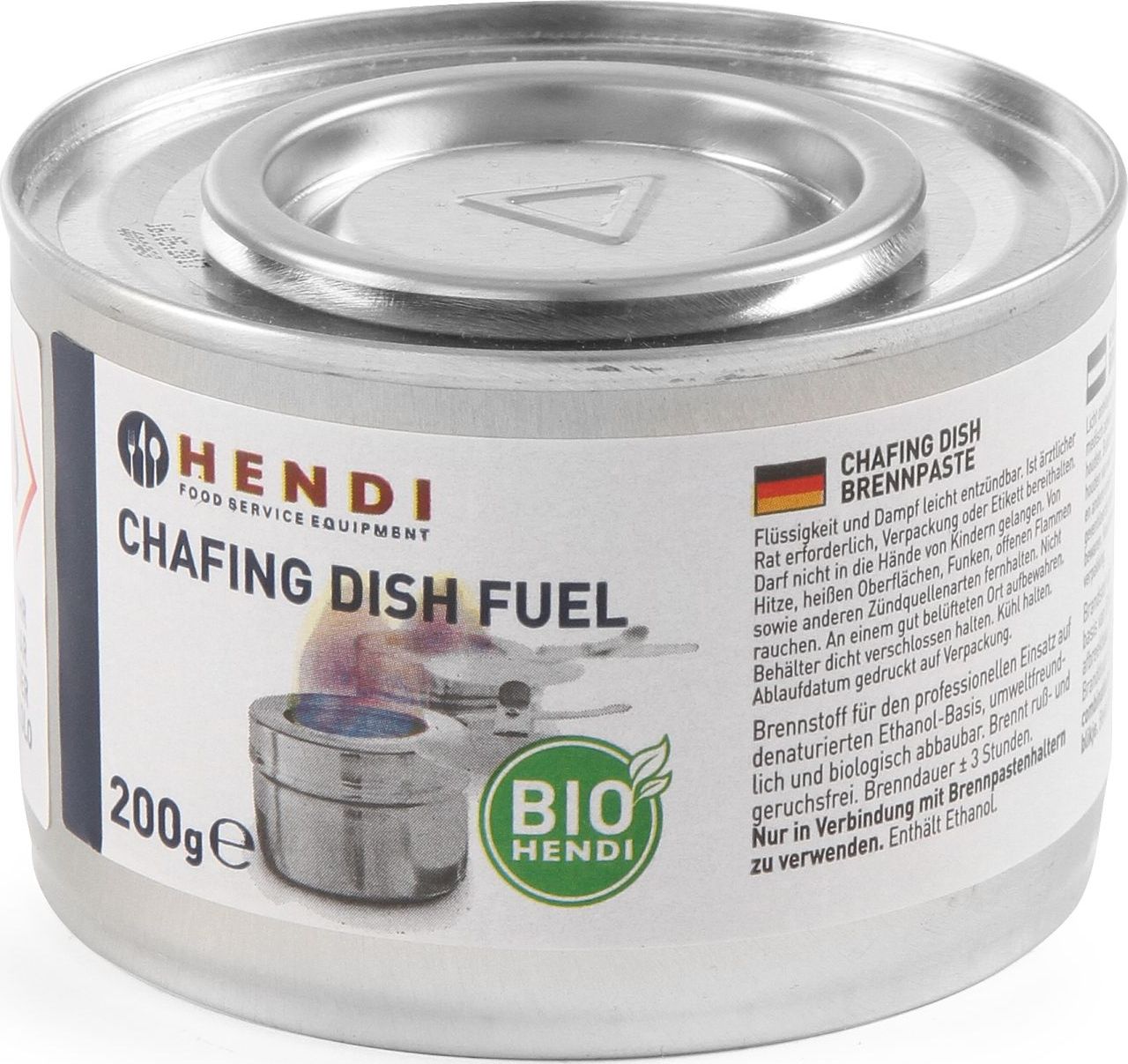Hendi Pasta do podgrzewaczy potraw - etanol puszka 48 x 200g - Hendi 194546 Pasta do podgrzewaczy potraw - etanol puszka 48 x 200g - Hendi 194546