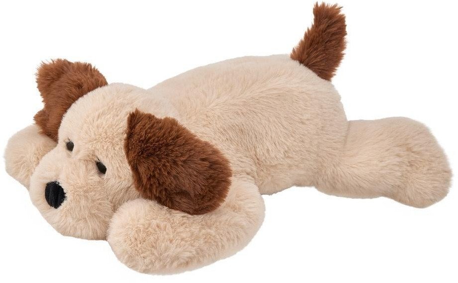 Pies leżący kremowy 38cm