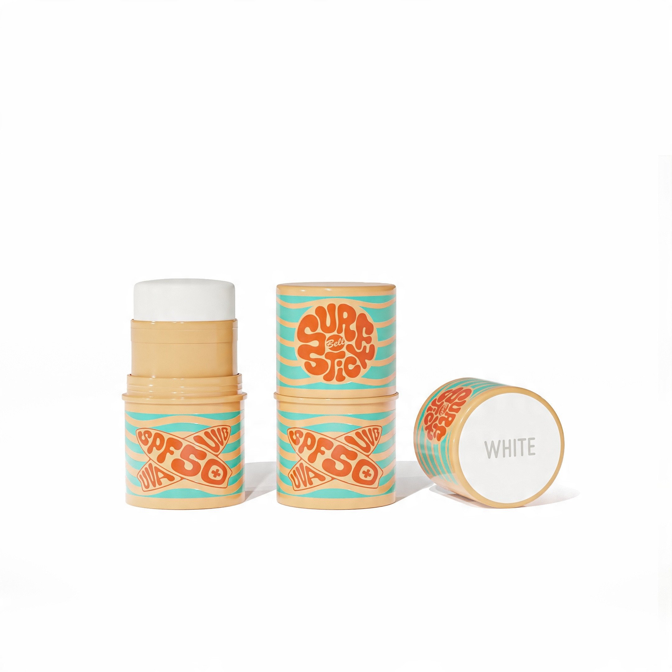 Sztyft ochronny na twarz Bell Surf Stick VEGAN NEW White SPF 50+