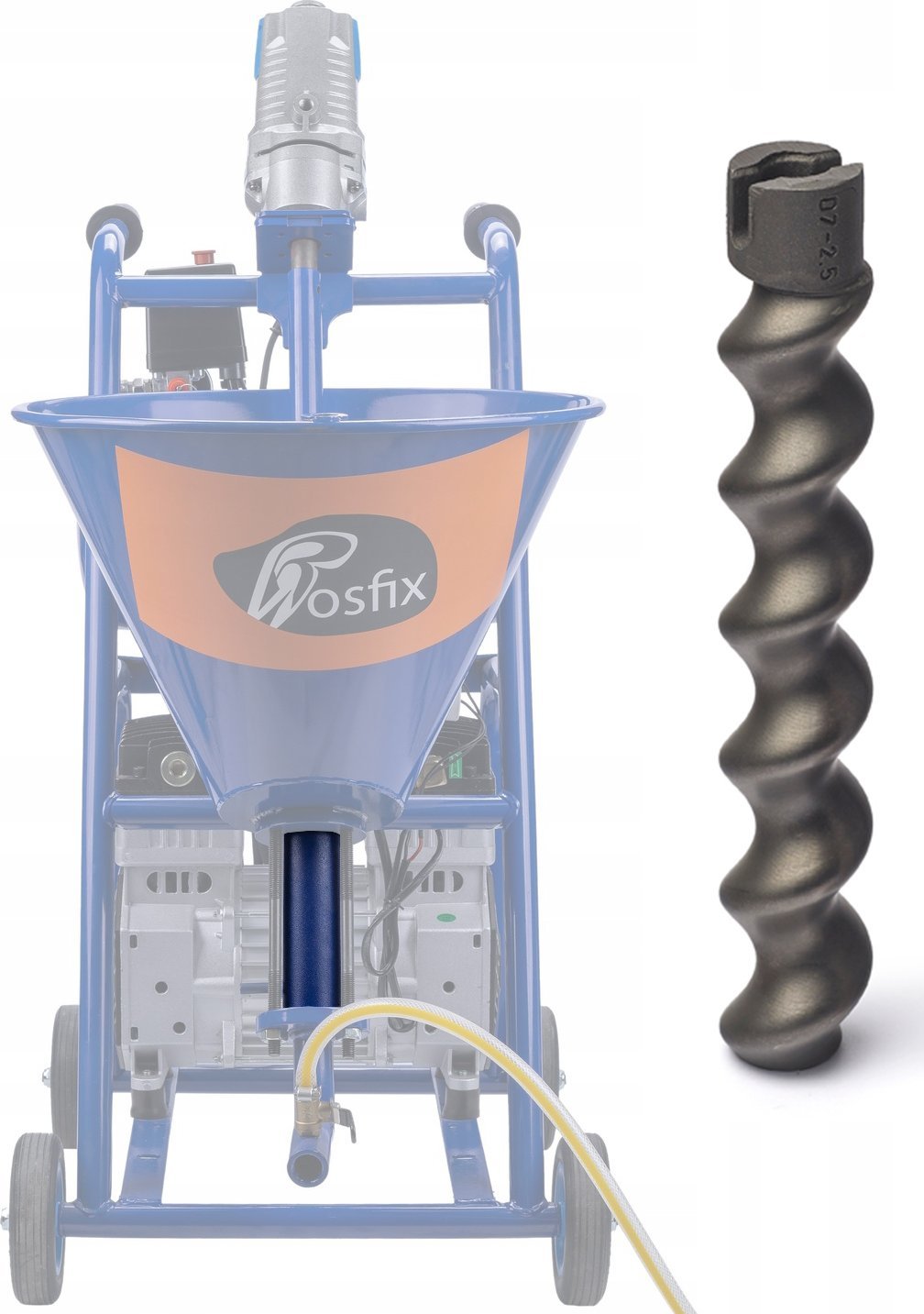 Rosfix HQ SATOR + ROTOR DO AGREGATU TYNKARSKIEGO ROSFIX BLUE DRAGON BD57 BD41