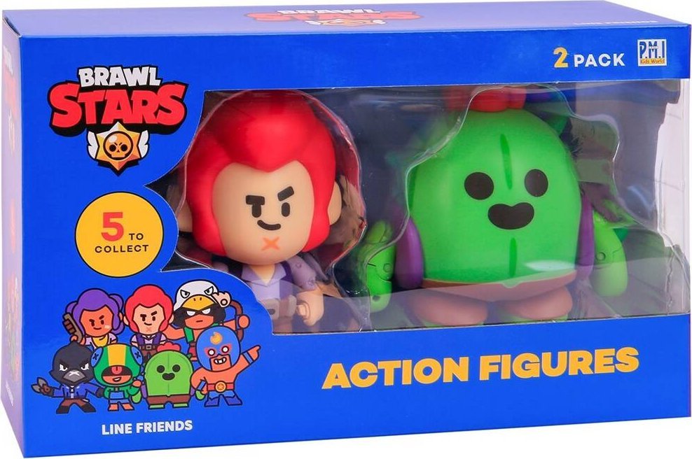 Figurka P.M.I BRAWL STARS S1 ACTION FIGURES 11cm - 2 PACK VER.A