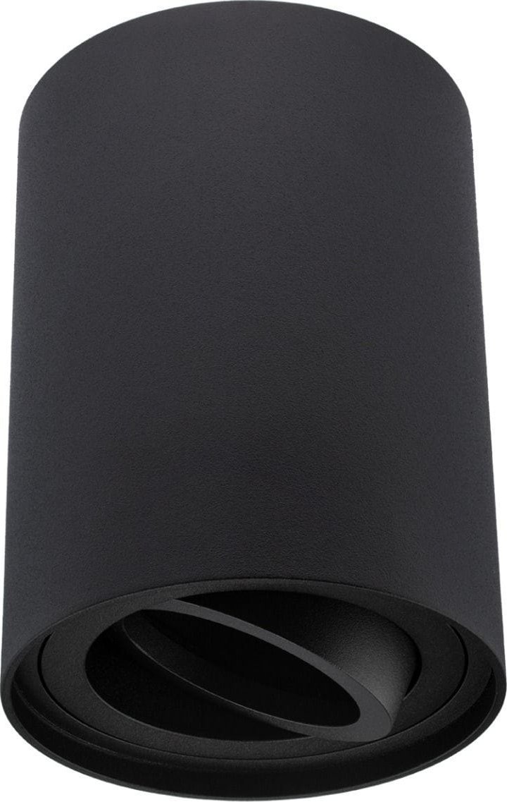 Lampa sufitowa Masterled Deba lampa sufitowa tuba kierunkowa czarna