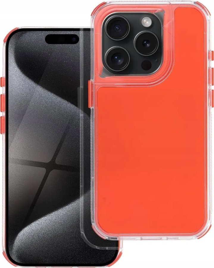 OEM Futerał MATRIX do IPHONE 14 Pro pomarańczowy