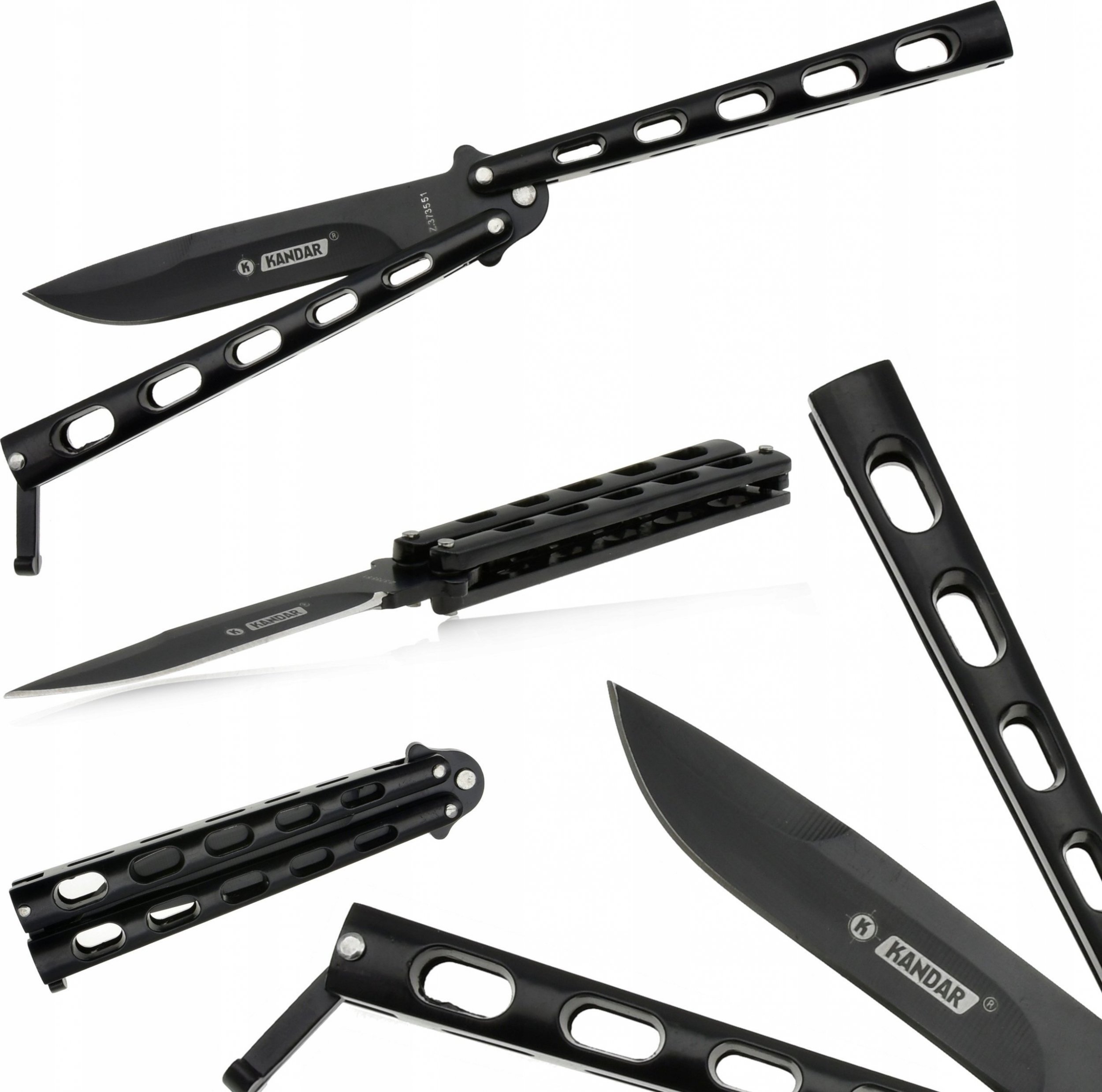 Kandar Kandar nóż Motylkowy Balisong Butterfly Motylek