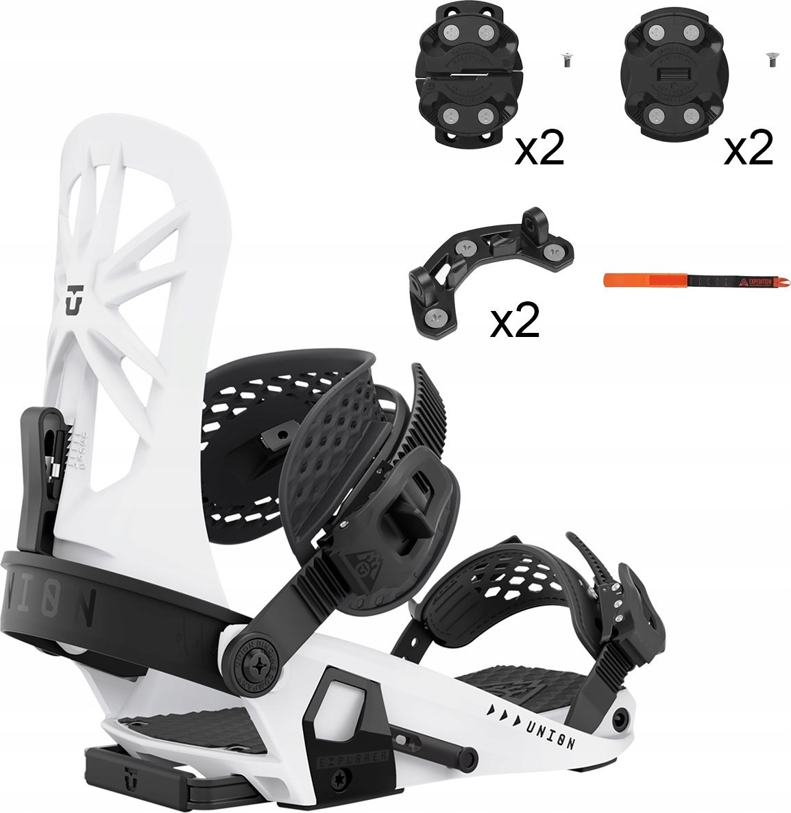 Union Wiązania UNION Explorer Split White 2023 M