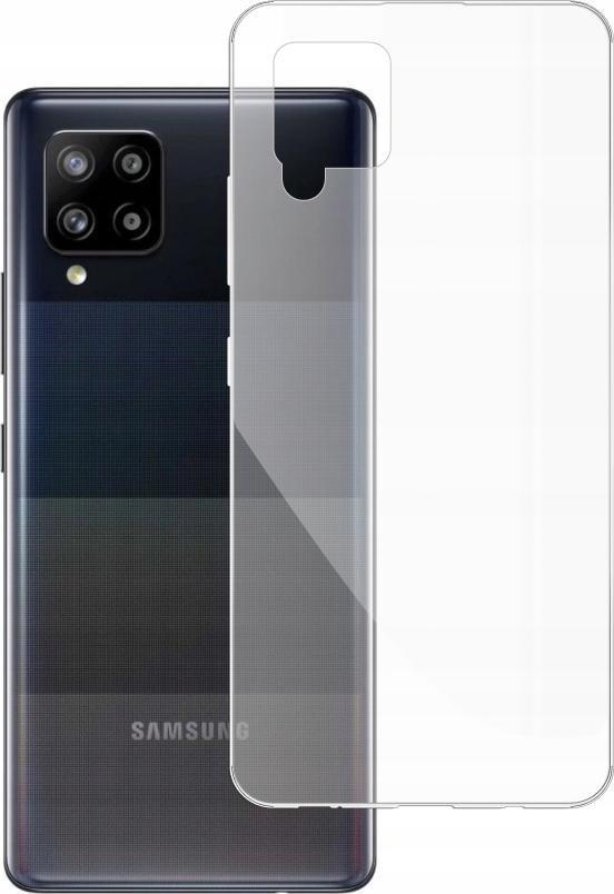 etumi Etui Do Samsung A42 5G Gumowe Slim Clear View Pokrowiec Ochronny / Futerał Obudowa / Ochrona Clear Cover Bezbarwne Slim Case0072