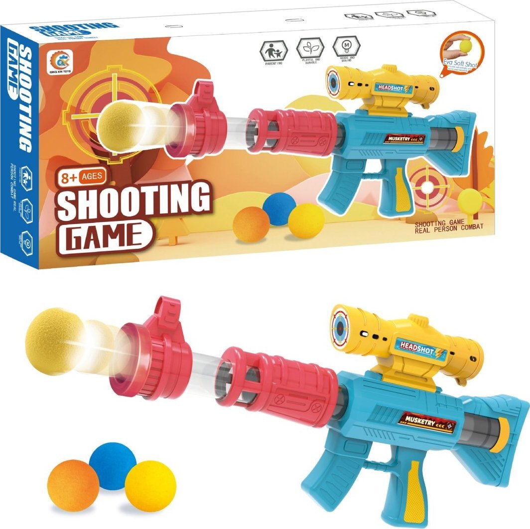 KARABIN NA DUŻE KULKI 1SZT