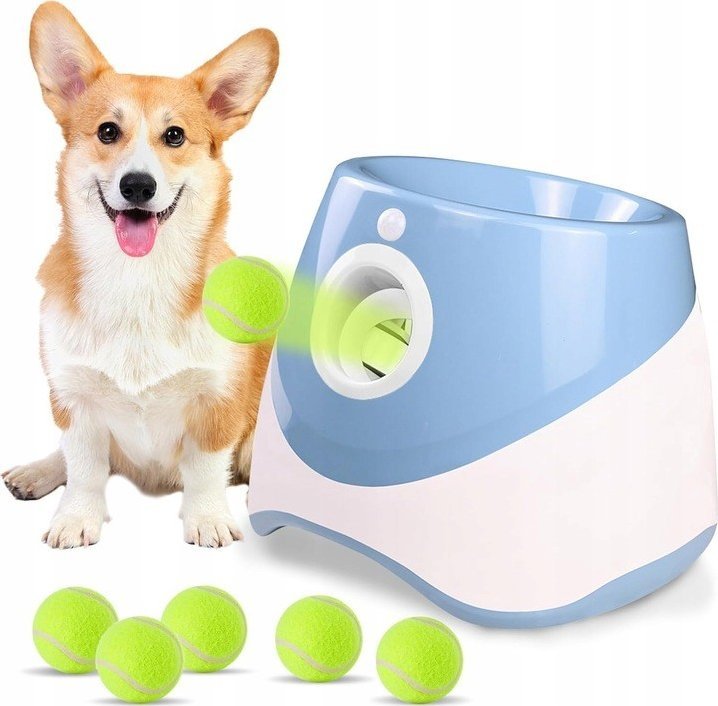 Interaktywna Maszyna Wyrzutnia Piłek Tenisowych Dla Zwierząt Domowych