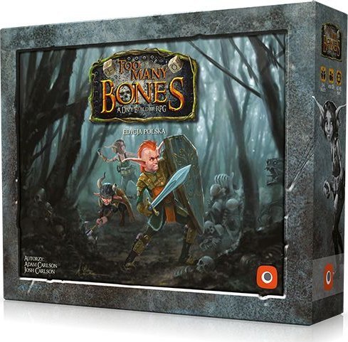 Portal Games Gra planszowa Too Many Bones