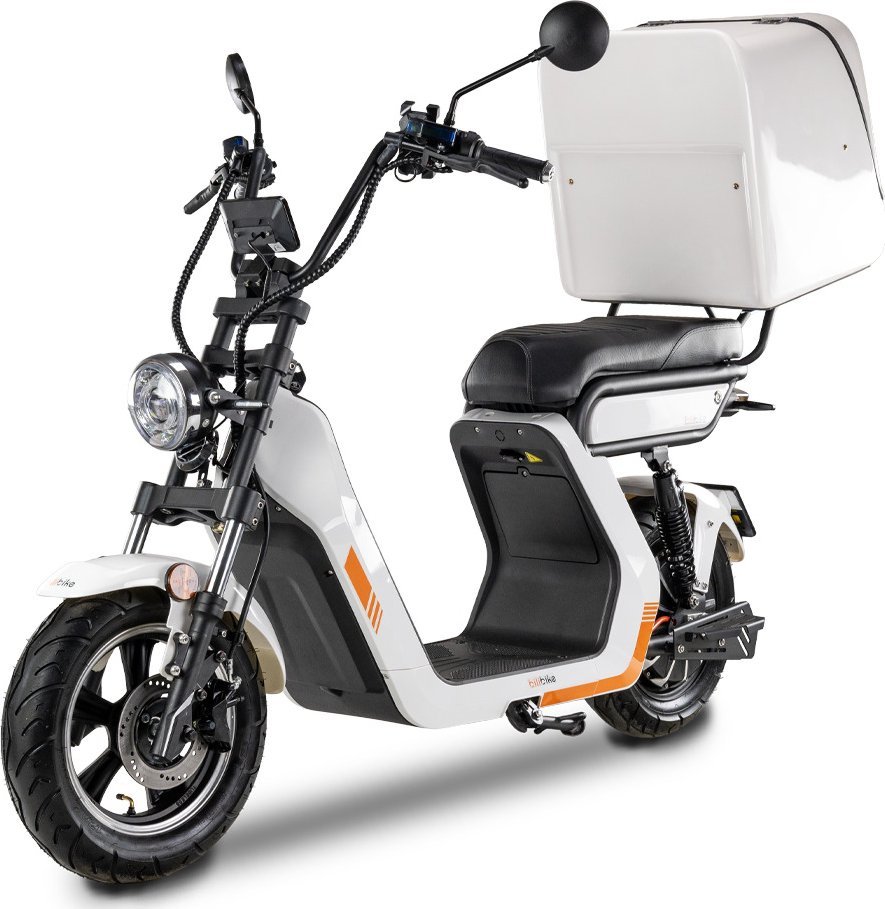 Bili Bike Skuter elektryczny dostawczy BILI BIKE E-BALDUR DELIVERY 2.0 biały