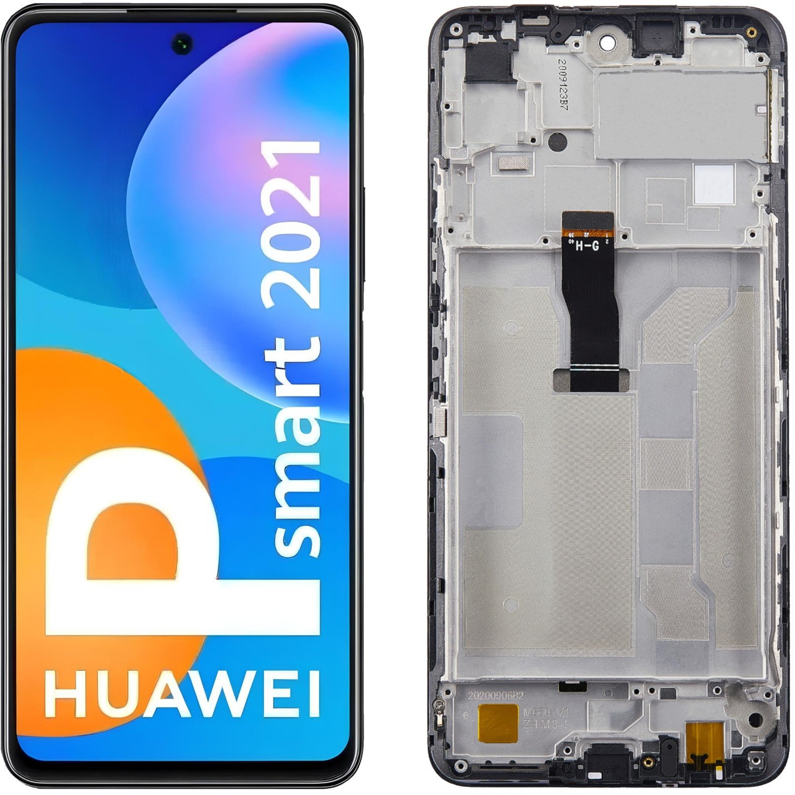 Wyświetlacz do Huawei P Smart 2021 LCD PPA-LX1 / PPA-LX2 Ekran Ramka