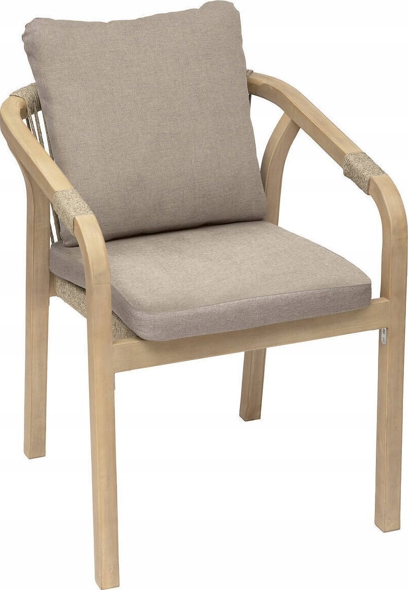 DLGTP Fotel ogrodowy z drewna akacji PAPOUASIE