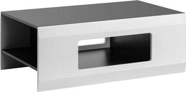 FURNIVAL Ława CLIF biała/garfitowa do salonu FURNIVAL