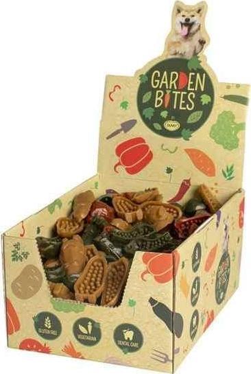 Duvo+ GARDEN BITES VEGGIE FRIENDS SMALL 6cm Małe warzywka do czyszczenia zębów op.60 szt.