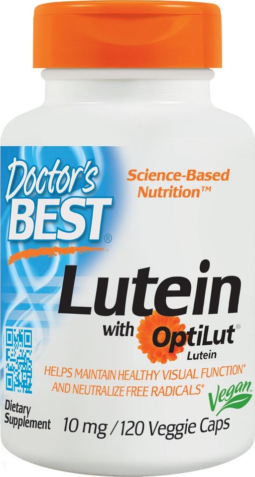 DOCTORS BEST Doctor's Best - Luteina z OptiLut, 10mg, 120 vkaps
