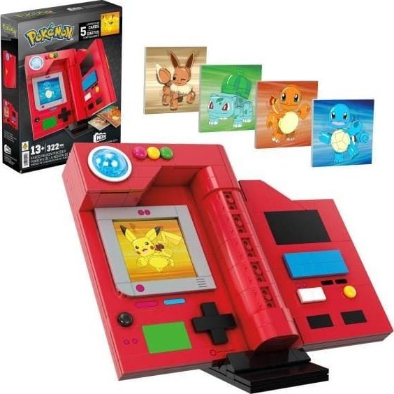 Mattel Mattel MEGA Pokémon Kanto Region Pokédex, Construction Toy