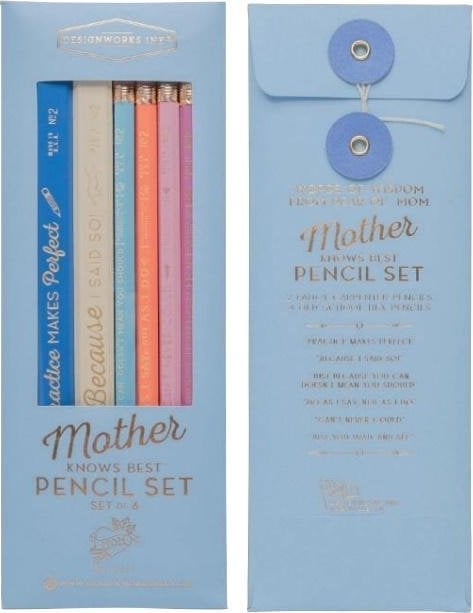 Designworks Ink Zestaw ołówków Mother Knows Best