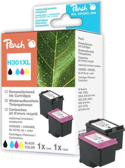 Tusz Peach Druckkopf Peach SparPack HP No. 301XL Comp. - PI300-399