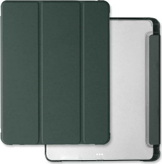 Etui na tablet Mercury Mercury Clear Back Cover iPad Pro 11 (2024) ciemnozielony/dark green