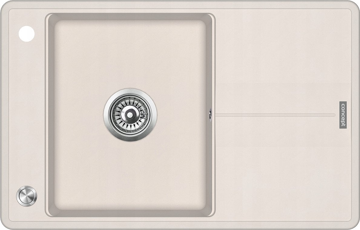 Zlewozmywak Concept DG10N50be kuchenny granitowy z ociekaczem BEŻOWY