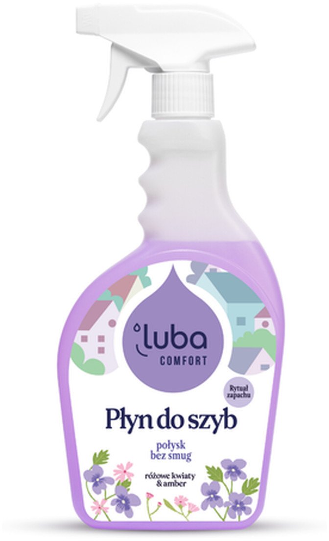 Luba Comfort Lawenda & Amber Perfumowany płyn do szyb 500ml