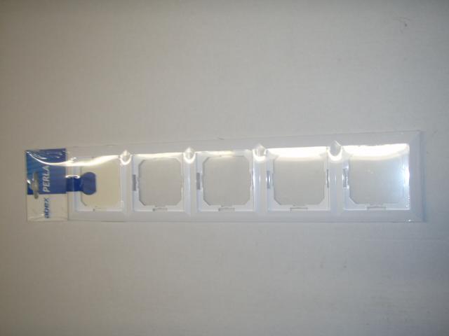 Opal Ramka 5-krotna opal/perła biała