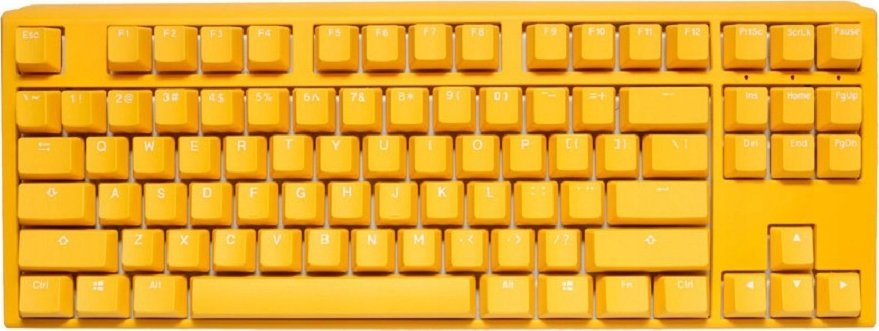 Klawiatura Ducky Ducky One 3 Yellow TKL Gaming Tastatur, RGB LED - MX-Blue (US)
