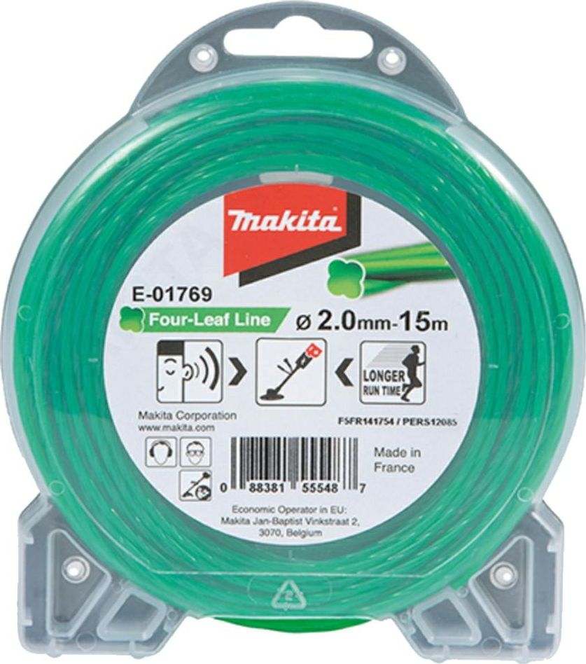 Makita Żyłka Nylonowa Koniczyna 2.0mm/15mb (E-01769)