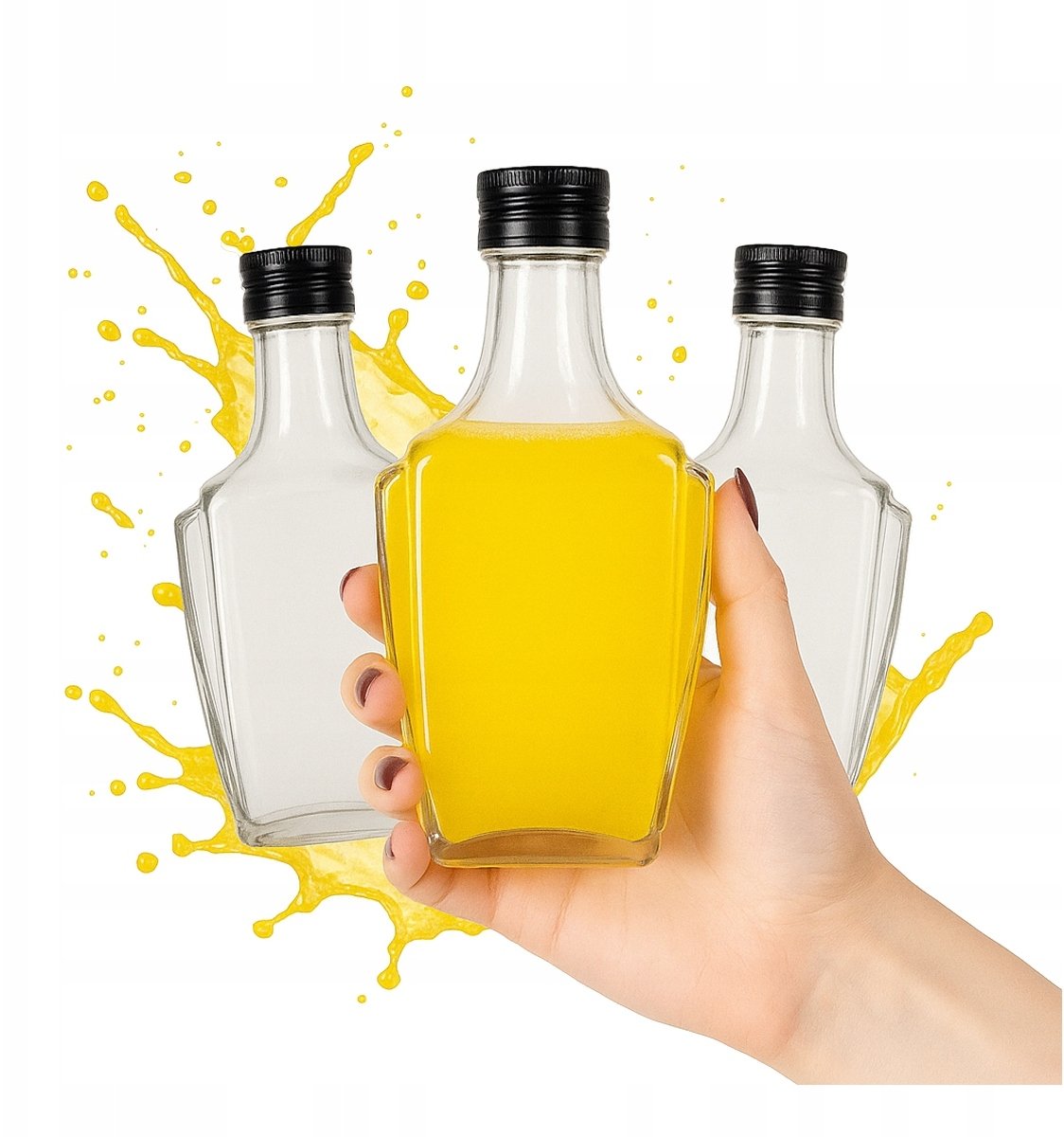 Bimberek 20X Butelka NOBEL 250ML + zakrętka nalewki wino butelki szklane na bimber