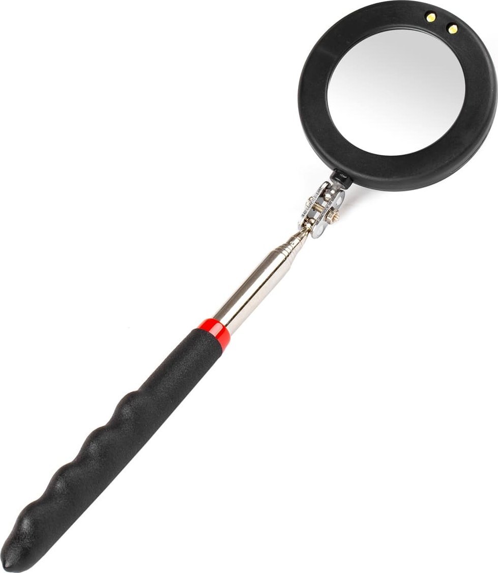 AMiO Lusterko inspekcyjne teleskopowe z lampką led