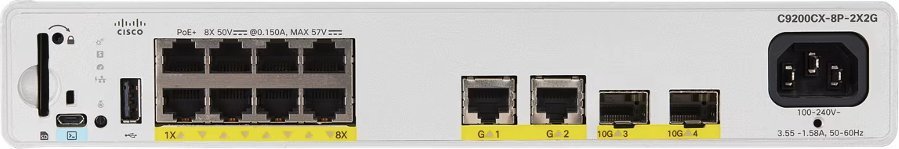Switch Cisco CATALYST 9000 COMPACT SWITCH 8