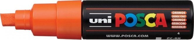 Uni MARKER PLAKATOWY UNI POSCA PC-8K POMARAŃCZOWY