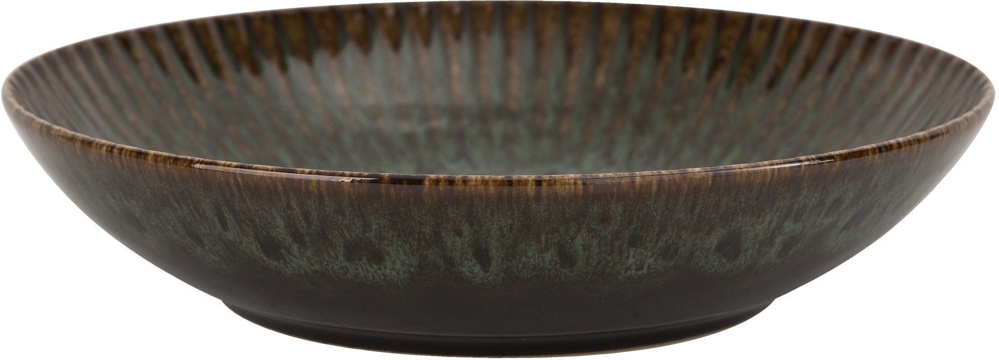 Talerz głęboki 22,3 cm Jade Stoneware zielony