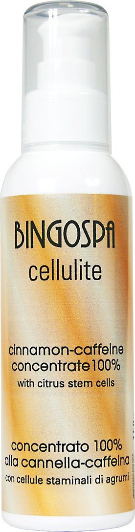 BingoSpa Cellulite Koncentrat 100% cynamonowo-kofeinowy z komórkami macierzystymi cytrusów 150g