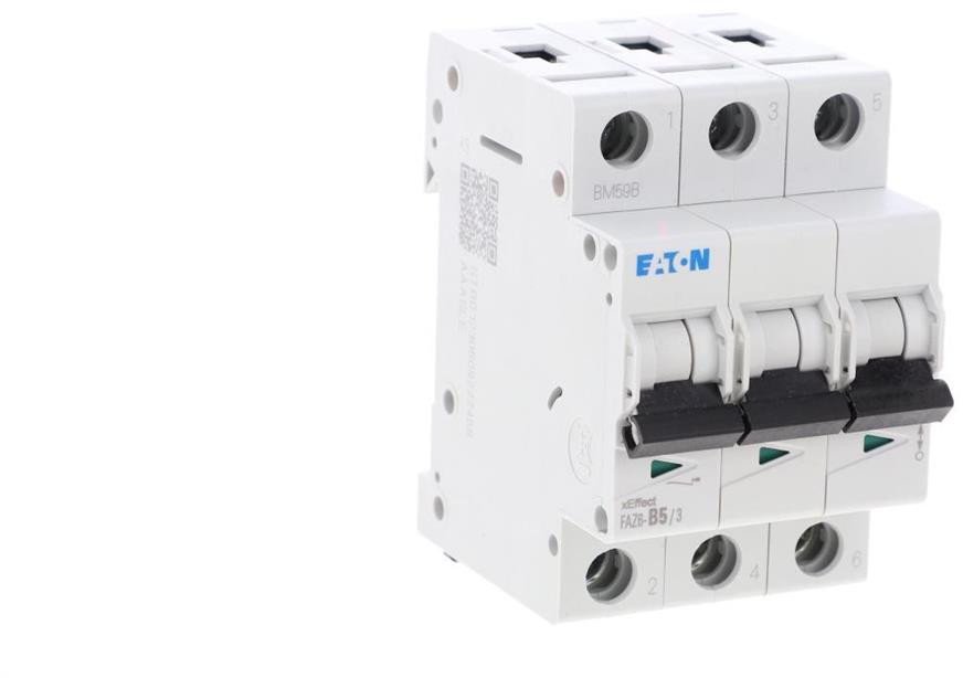 Wyłącznik nadprądowy 3P B 5A 6kA FAZ6-B5/3 177585