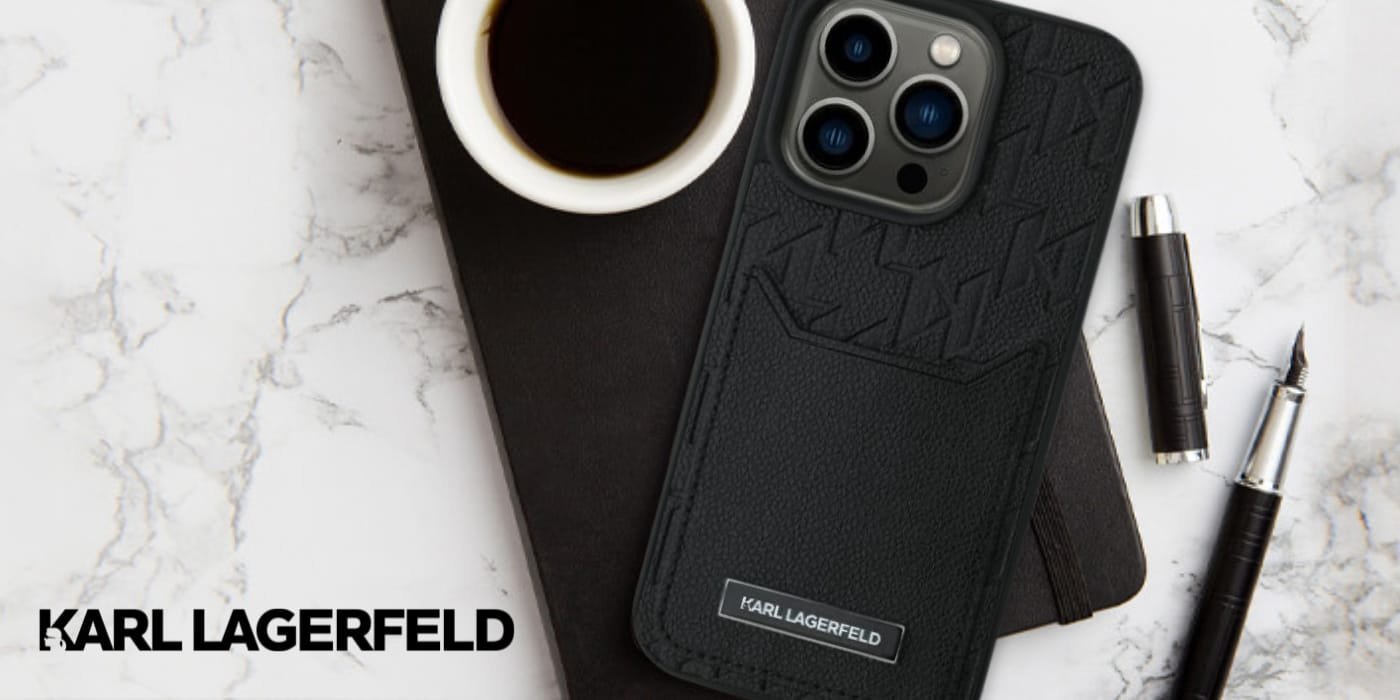 Karl Lagerfeld Karl Lagerfeld KLHCP16SPGKHPRPK iPhone 16 6.1" czarny/black hardcase Cardslots Monogram